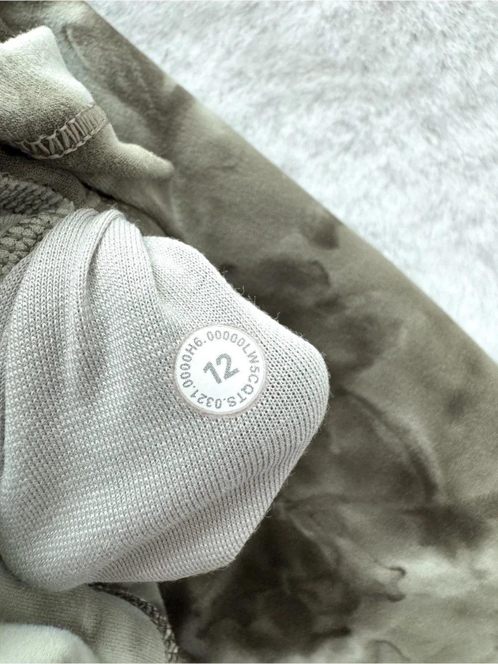 Lululemon Align High-Rise Pant 25” Diamond Dye Light Sage Medium Olive Size 12